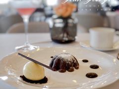 巧克力熔岩蛋糕-Jean Georges