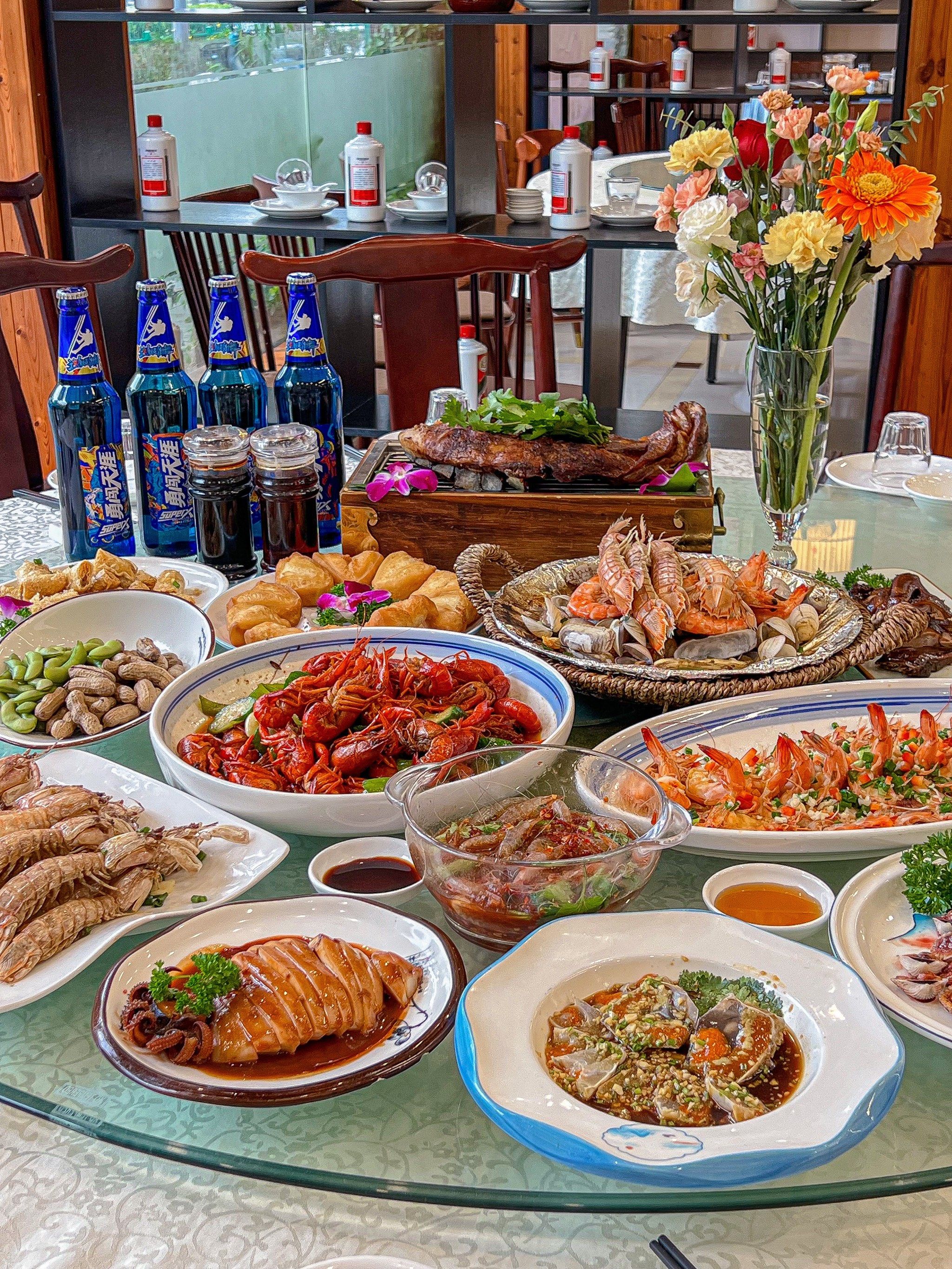 海鲜饭店90来宁波旅游不吃会后悔系列!