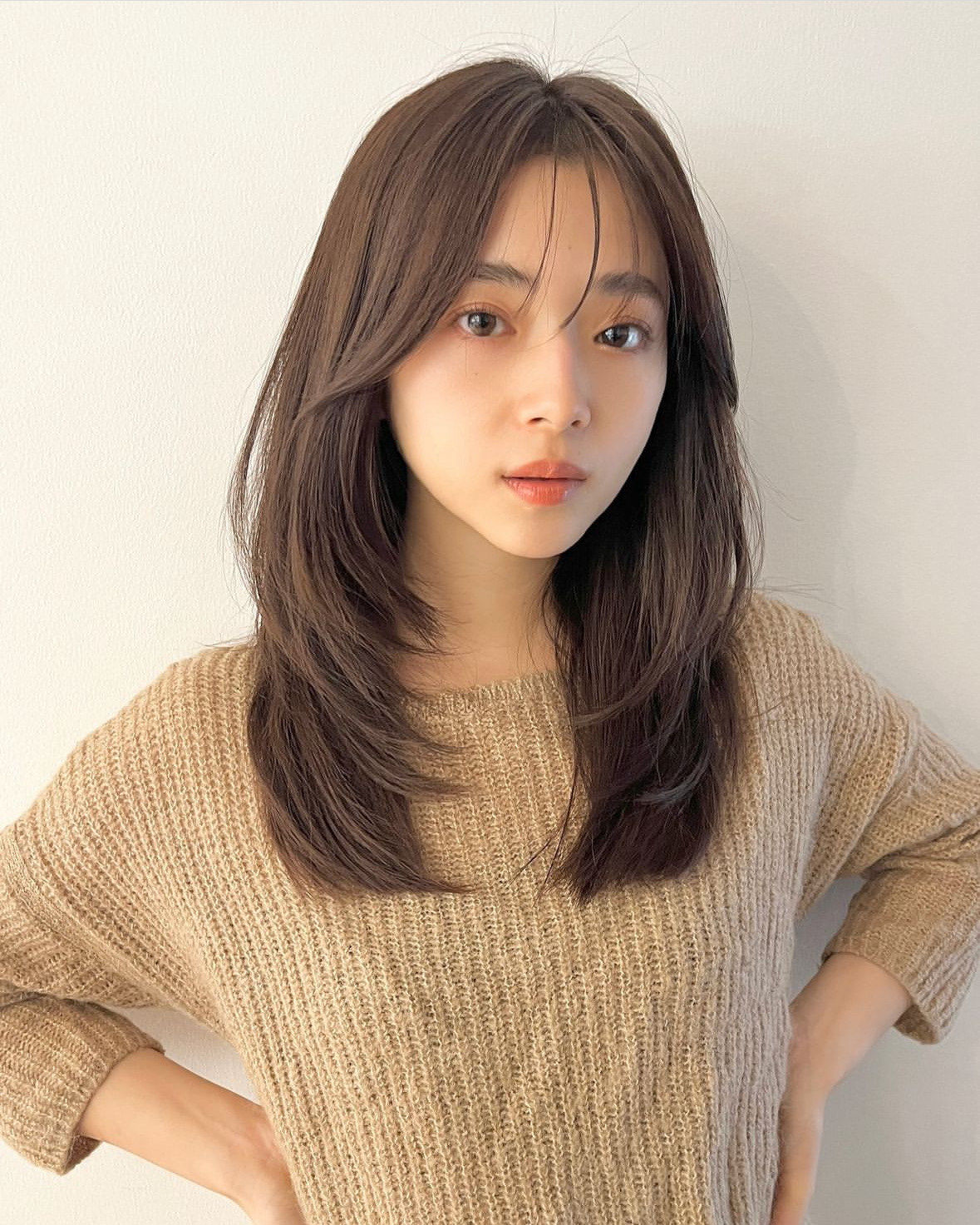 中长发的经典,也是你的专属!#女生中长发发型