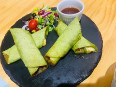 菠菜芝士牛肉手卷-麦甜创意轻食餐厅(西康路店)