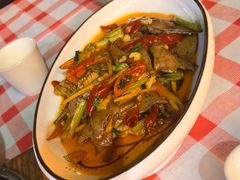 泡椒肝腰合炒-川味堂·四川豆花(八卦岭店)