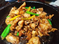 酱爆石锅蛙-绿茶餐厅(松江万达店)