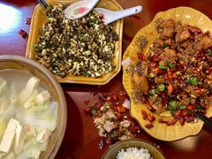 竹笋酸菜肉末-和福餐馆(西江古街店)