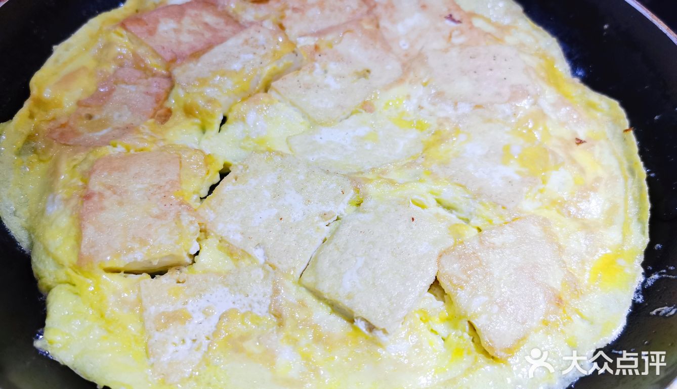 低脂蛋白补充——鸡蛋煎豆腐