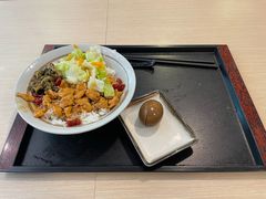 鸡丁饭两件套-永和大王(一口茶豆浆|花香豆更香·朝晖店)