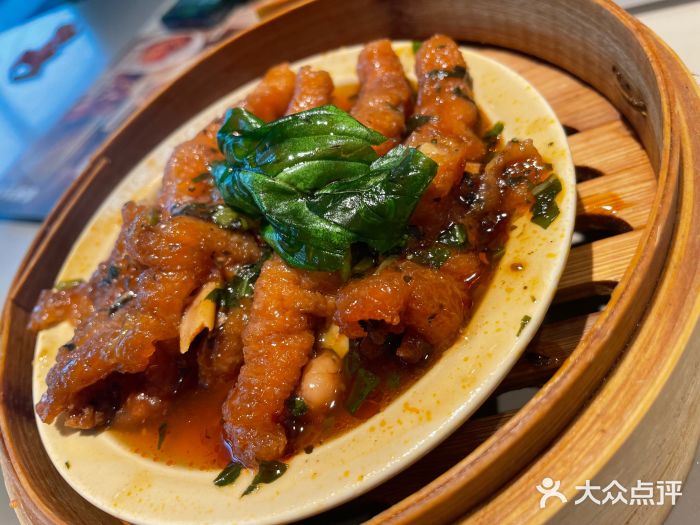 蔡澜点心·粤菜(丽泽天街店)九层塔豉汁凤爪图片