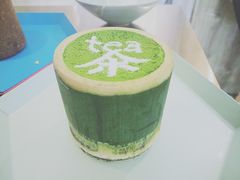 抹茶提拉米苏-茶是一枝花泡茶店