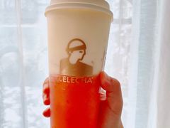 草莓橘子酪酪-LELECHA乐乐茶(新街口大洋店)