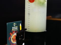 青柠气泡-烤煌黑豆花烤鱼(保山五洲国际广场店)