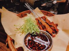 -拾光与烟火丨炭火串烧·自贡小活鲜(西村大院店)
