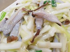 韭菜炒泥丁-李妹海鲜大排档(星海湾花园小区店)