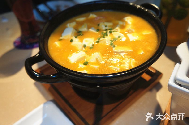 湘见恨晚·醉角落(世纪东方广场店)-虾头油豆腐煲-菜-虾头油豆腐煲图
