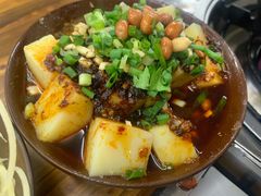 拌米豆腐-笔记安顺夺夺粉火锅