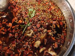 中辣锅底-味之绝热血美蛙鱼火锅(中坝店)