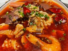 海鲜毛血旺-竹雨堂创意中国菜(裕华店)