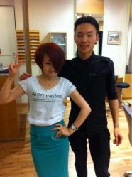 马超老师给顾客剪了一款时尚短发-木北造型