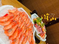 小甜虾刺身-福樱兰海鲜放题铁板烧(加州店)