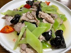 莴苣木耳肉片-酸婆娘江湖川菜(紫竹路店)