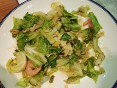 虾头炒白菜-吕氏疙瘩汤·私家菜馆(慈云寺店)