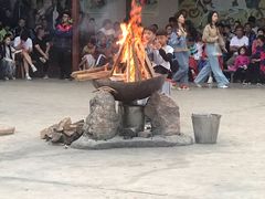 -摩梭传统篝火晚会