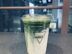 抹茶拿铁-Manner Coffee(港汇恒隆广场店)