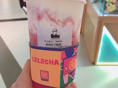 桃子草莓酪酪-LELECHA乐乐茶(美罗城店)
