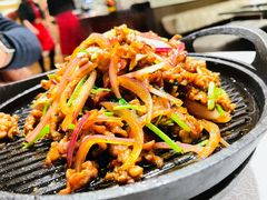 墨鱼汁葱烧澳洲牛-北京王府井希尔顿酒店·秦唐中餐厅Chynna