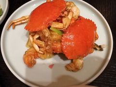 湖蟹炒年糕-海天楼中餐厅(吴宫泛太平洋酒店)