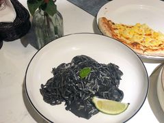 深海墨鱼汁面-东米西面(台北院子店)