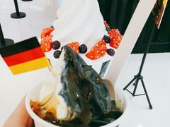 黑色香草冻酸奶-JW德国冻酸奶Frozen Yogurt(龙湖成都滨江天街店)