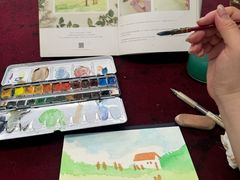 -谷隆画舍·国画书法素描彩铅水彩