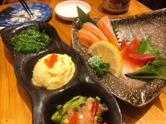 三文鱼刺身-桃太郎创作料理(大坪店)