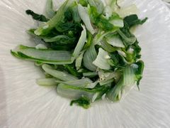 有机小白菜蒸虾皮-喜鼎海胆水饺(平安金融中心店)