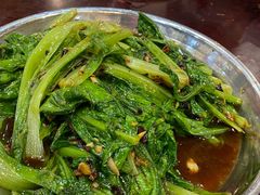 豆豉鲮鱼油麦菜-禄源公·老莞诚饭店