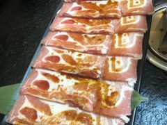 调味五花肉-九田家黑牛烤肉料理(太阳城店)