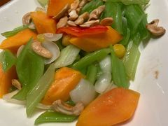 银杏木瓜炒鲜百合-翠清酒家(万丰路店)