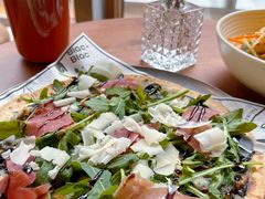 黑松露火腿菌菇芝士薄饼-Blac+Blac(中海环宇荟店)