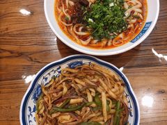 肉丝炒刀削面-晋B2008刀削面(小南庄店)