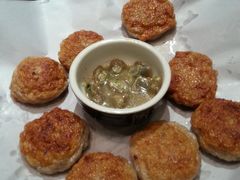 煎焗鱼饼-渔米粥(罗湖店)