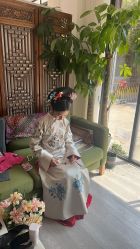 -后宫·古装汉服京剧儿童亲子全家福摄影