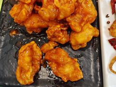 糖醋鱼片-大眼锅贴水饺(河东店)