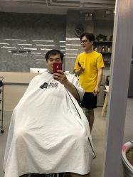 -INS羽毛接发·巴黎画染