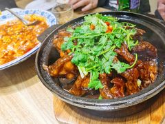 铁锅烧汁鱼-谢虢彬名厨私房菜