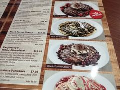 菜单-Pancakes on the rocks(Darling Harbour)