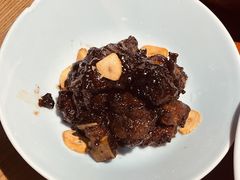 蒜香糖醋小排-老头儿油爆虾(金鹰世界店)