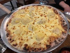 榴莲果肉披萨-机器人火炉披萨