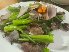 菜心炒鸭杂-奇香楼(五眼桥横街店)