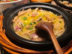 咸肉炖嫩笋尖-老阿爸鲜鱼土菜(昆山花桥店)