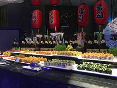 -海棠湾洲际-涛·海底餐厅·美人鱼·自助餐·海底隧道