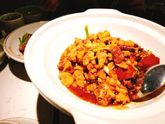 山茶油乳牛肝菌炒土鸡-望湘园湖南菜(赛格店)